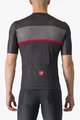 CASTELLI Kurzarm Fahrradtrikot - TRADIZIONE - Anthrazit