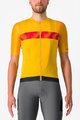 CASTELLI Kurzarm Fahrradtrikot - UNLIMITED ENDURANCE - Gelb