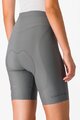 CASTELLI Fahrradshorts ohne Träger - Grau