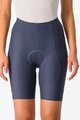 CASTELLI Fahrradshorts ohne Träger - ESPRESSO W - Blau