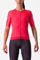 CASTELLI Kurzarm Fahrradtrikot - AERO PRO 7.0 W - Rosa