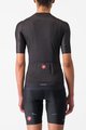 CASTELLI Kurzarm Fahrradtrikot - ESPRESSO W - Anthrazit