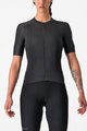 CASTELLI Kurzarm Fahrradtrikot - ESPRESSO W - Anthrazit