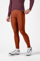 CASTELLI Lange Fahrradhose mit Trägern - ESPRESSO - Rot