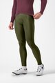 CASTELLI Lange Fahrradhose mit Trägern - ESPRESSO - Grün