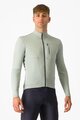 CASTELLI Langarm Fahrradtrikot für den Winter - UNLIMITED TRAIL 2 - Hellgrün