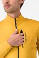 CASTELLI Langarm Fahrradtrikot für den Winter - UNLIMITED TRAIL 2 - Gold