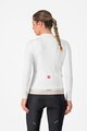 CASTELLI Langarm Fahrradtrikot für den Winter - ESPRESSO THERMAL W - Weiß