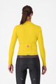 CASTELLI Langarm Fahrradtrikot für den Winter - ESPRESSO THERMAL W - Gelb