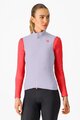 CASTELLI Fahrradweste - ESPRESSO W - Lila