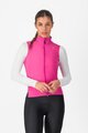 CASTELLI Fahrradweste - ESPRESSO W - Rosa