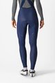 CASTELLI Lange Fahrradhose mit Trägern - ESPRESSO DT W - Blau