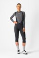 CASTELLI 3/4 lange Fahrradhose mit Träger  - ENTRATA W - Schwarz