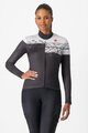 CASTELLI Langarm Fahrradtrikot für den Winter - UNLIMITED THERMAL 2 W - Schwarz