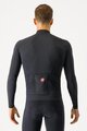 CASTELLI Langarm Fahrradtrikot für den Winter - AERO RACE - Schwarz