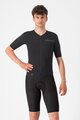 CASTELLI Kurze Fahrradhose mit Trägern - PREMIO EVO - Schwarz