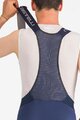 CASTELLI Kurze Fahrradhose mit Trägern - PREMIO EVO - Blau