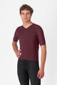 CASTELLI Kurzarm Fahrradtrikot - PREMIO EVO - bordeaux