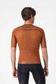 CASTELLI Kurzarm Fahrradtrikot - AERO RACE 8S - Braun