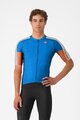 CASTELLI Kurzarm Fahrradtrikot - ENTRATA 6 - Blau