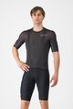 CASTELLI Kurze Fahrradhose mit Trägern - UNLIMITED ENDURANCE - Schwarz