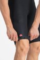 CASTELLI Kurze Fahrradhose mit Trägern - UNLIMITED ENDURANCE - Schwarz