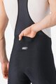 CASTELLI Kurze Fahrradhose mit Trägern - UNLIMITED ENDURANCE - Schwarz
