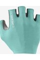 CASTELLI Fingerlose Fahrradhandschuhe - ESPRESSO - Hellblau