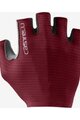 CASTELLI Fingerlose Fahrradhandschuhe - ESPRESSO - bordeaux