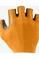 CASTELLI Fingerlose Fahrradhandschuhe - ESPRESSO - Orange