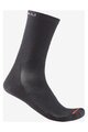 CASTELLI Klassische Fahrradsocken - A/C 18 - Schwarz