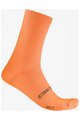 CASTELLI Klassische Fahrradsocken - ESPRESSO 18 - Orange