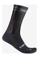 CASTELLI Klassische Fahrradsocken - FAST FEET 3 18 - Schwarz