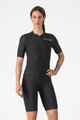 CASTELLI Kurze Fahrradhose mit Trägern - PREMIO EVO W DT - Schwarz