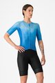 CASTELLI Kurze Fahrradhose mit Trägern - A/C W - Schwarz