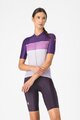 CASTELLI Kurze Fahrradhose mit Trägern - PRIMA 2 DT - Lila