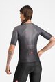 CASTELLI Kurzarm Fahrradtrikot - A/C W - Schwarz