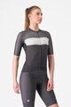 CASTELLI Kurzarm Fahrradtrikot - ELEGANTE - Schwarz