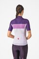 CASTELLI Kurzarm Fahrradtrikot - ELEGANTE - Lila/Rosa/Weiß