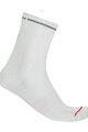CASTELLI Klassische Fahrradsocken - PREMIO EVO W 12 - Weiß