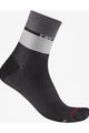 CASTELLI Klassische Fahrradsocken - ELEGANTE 12 - Schwarz