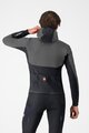 CASTELLI Winddichte Fahrradjacke - FLY UNLTD - Schwarz/Grau