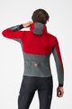 CASTELLI Winddichte Fahrradjacke - FLY UNLTD - Rot/Grau