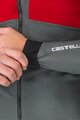 CASTELLI Winddichte Fahrradjacke - FLY UNLTD - Rot/Grau