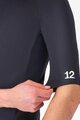 CASTELLI Winddichte Fahrradjacke - DO.DI.CI. SHORT SLEEVE - Schwarz