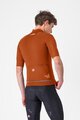 CASTELLI Winddichte Fahrradjacke - DO.DI.CI. SHORT SLEEVE - Braun
