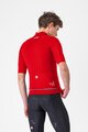 CASTELLI Winddichte Fahrradjacke - DO.DI.CI. SHORT SLEEVE - Rot