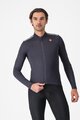 CASTELLI Langarm Fahrradtrikot für den Winter - PURO 4 - Grau