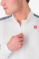 CASTELLI Langarm Fahrradtrikot für den Winter - PURO 4 - Weiß