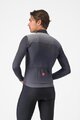 CASTELLI Langarm Fahrradtrikot für den Winter - APICE - Grau